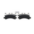 ZD974 by WAGNER - QuickStop Ceramic Disc Brake Pad Set