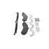 ZD975 by WAGNER - QuickStop Ceramic Disc Brake Pad Set