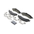 ZD975 by WAGNER - QuickStop Ceramic Disc Brake Pad Set