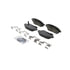 ZD990 by WAGNER - QuickStop Ceramic Disc Brake Pad Set