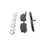 ZD999 by WAGNER - QuickStop Ceramic Disc Brake Pad Set