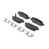 ZD999 by WAGNER - QuickStop Ceramic Disc Brake Pad Set