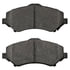 ZX1327 by WAGNER - QuickStop Semi-Metallic Disc Brake Pad Set