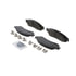 ZX1334 by WAGNER - QuickStop Semi-Metallic Disc Brake Pad Set