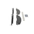 ZX1399 by WAGNER - QuickStop Semi-Metallic Disc Brake Pad Set