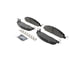 ZX1400 by WAGNER - QuickStop Semi-Metallic Disc Brake Pad Set