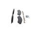 ZX1334 by WAGNER - QuickStop Semi-Metallic Disc Brake Pad Set