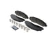 ZX1680 by WAGNER - QuickStop Semi-Metallic Disc Brake Pad Set