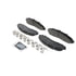 ZX1691 by WAGNER - QuickStop Semi-Metallic Disc Brake Pad Set