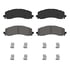 ZX2225 by WAGNER - QS Semi-Met Brake Pad