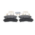 ZX652 by WAGNER - QuickStop Semi-Metallic Disc Brake Pad Set