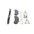 ZX652 by WAGNER - QuickStop Semi-Metallic Disc Brake Pad Set