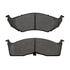 ZX591 by WAGNER - QuickStop Semi-Metallic Disc Brake Pad Set