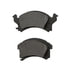 ZX673 by WAGNER - QuickStop Semi-Metallic Disc Brake Pad Set