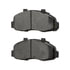 ZX679 by WAGNER - QuickStop Semi-Metallic Disc Brake Pad Set