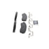 ZX757 by WAGNER - QuickStop Semi-Metallic Disc Brake Pad Set