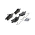 ZX791 by WAGNER - QuickStop Semi-Metallic Disc Brake Pad Set