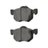 ZX843 by WAGNER - QuickStop Semi-Metallic Disc Brake Pad Set