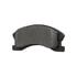 ZX945 by WAGNER - QuickStop Semi-Metallic Disc Brake Pad Set