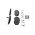 ZX914A by WAGNER - QuickStop Semi-Metallic Disc Brake Pad Set