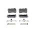 MX1050 by WAGNER - Wagner Brake ThermoQuiet MX1050 Semi-Metallic Disc Brake Pad Set