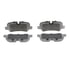 MX1099 by WAGNER - Wagner Brake ThermoQuiet MX1099 Semi-Metallic Disc Brake Pad Set