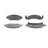 MX360 by WAGNER - Wagner Brake ThermoQuiet MX360 Semi-Metallic Disc Brake Pad Set