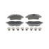 MX1775 by WAGNER - Wagner Brake ThermoQuiet MX1775 Semi-Metallic Disc Brake Pad Set