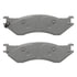 MX702 by WAGNER - Wagner Brake ThermoQuiet MX702 Semi-Metallic Disc Brake Pad Set