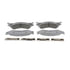 MX702A by WAGNER - Wagner Brake ThermoQuiet MX702A Semi-Metallic Disc Brake Pad Set