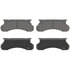 MX450 by WAGNER - Wagner Brake ThermoQuiet MX450 Semi-Metallic Disc Brake Pad Set