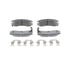 MX714 by WAGNER - Wagner Brake ThermoQuiet MX714 Semi-Metallic Disc Brake Pad Set