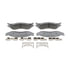 MX966B by WAGNER - Wagner Brake ThermoQuiet MX966B Semi-Metallic Disc Brake Pad Set