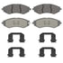 OEX1035 by WAGNER - OEX Ceramic Brake Pad