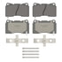 OEX1050A by WAGNER - OEX Ceramic Brake Pad