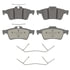 OEX1095 by WAGNER - OEX Ceramic Brake Pad