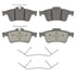 OEX1095A by WAGNER - OEX Ceramic Brake Pad