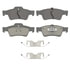 OEX1122M by WAGNER - OEX Semi-Met Brake Pad