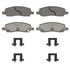 OEX1172 by WAGNER - OEX Ceramic Brake Pad