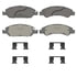 OEX1363A by WAGNER - OEX Ceramic Brake Pad