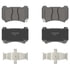 OEX1396 by WAGNER - OEX Ceramic Brake Pad