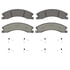 OEX1565A by WAGNER - OEX Ceramic Brake Pad