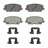 OEX1735 by WAGNER - OEX Ceramic Brake Pad