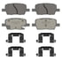 OEX1877 by WAGNER - OEX Ceramic Brake Pad