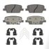 OEX2199 by WAGNER - OEX Ceramic Brake Pad