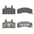 OEX370M by WAGNER - OEX Semi-Met Brake Pad