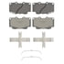 OEX799 by WAGNER - OEX Ceramic Brake Pad