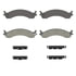 OEX859M by WAGNER - OEX Semi-Met Brake Pad