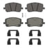 OEX923 by WAGNER - OEX Ceramic Brake Pad