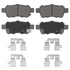 PD1088 by WAGNER - Wagner Brake ThermoQuiet PD1088 Ceramic Disc Brake Pad Set